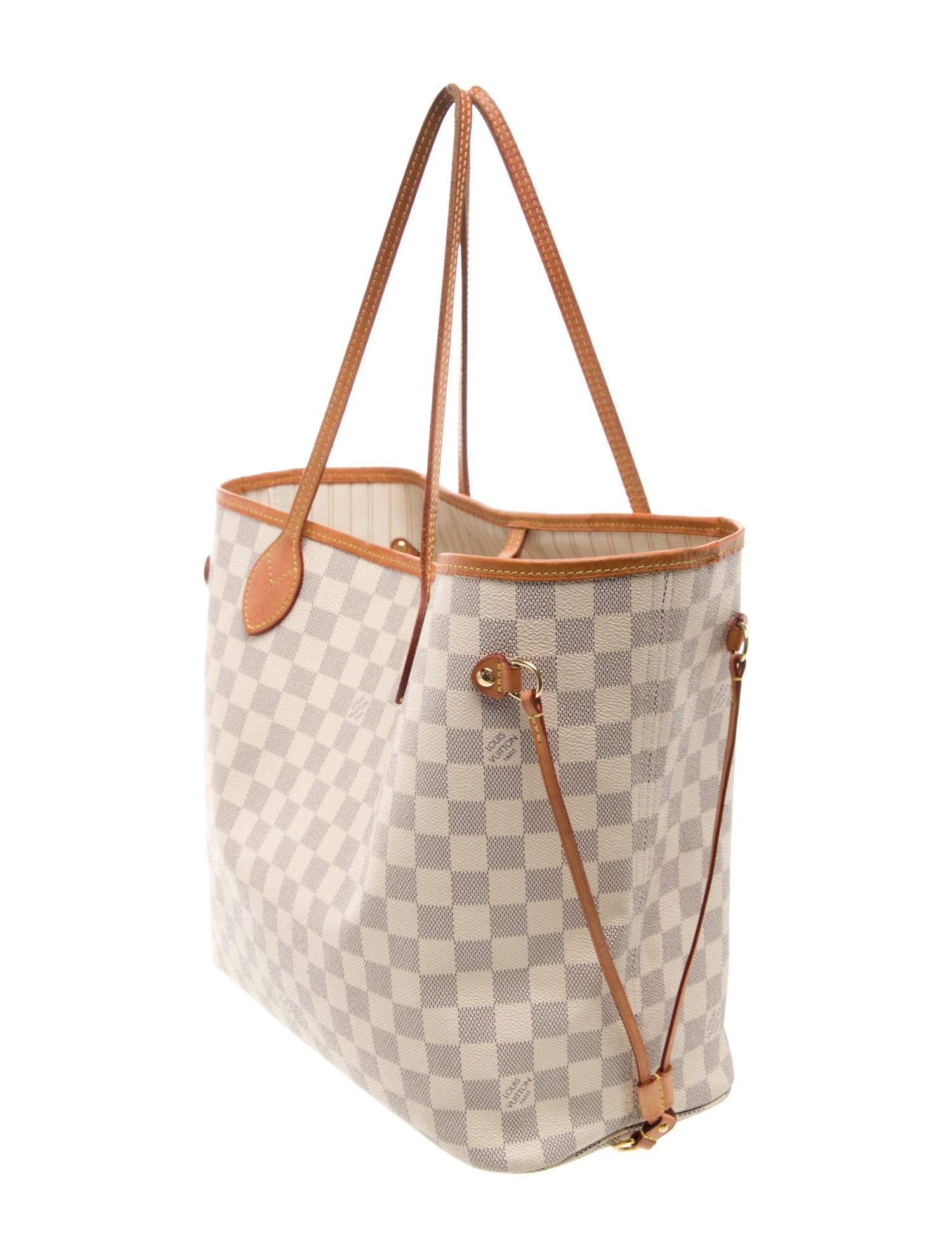 Louis Vuitton Damier Azur Neverfull w/Pouch MM